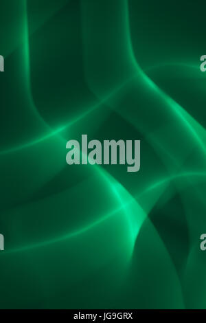 Beautiful Abstract green wave background Stock Photo