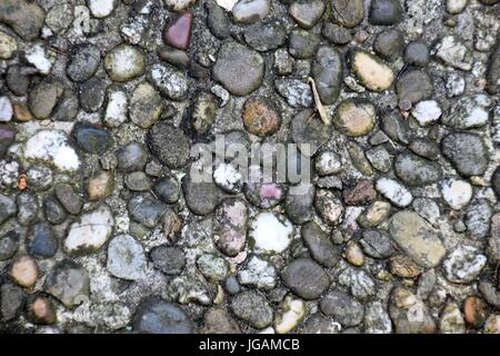 round stone path Stock Photo