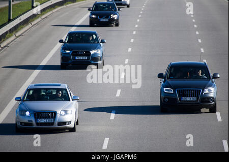 Expressway S6 called Obwodnica Trojmiasta (Tricity Beltway) in Gdansk, Poland. 30 April 2017 © Wojciech Strozyk / Alamy Stock Photo Stock Photo