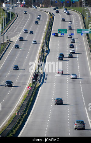 Expressway S6 called Obwodnica Trojmiasta (Tricity Beltway) in Gdansk, Poland. 30 April 2017 © Wojciech Strozyk / Alamy Stock Photo Stock Photo