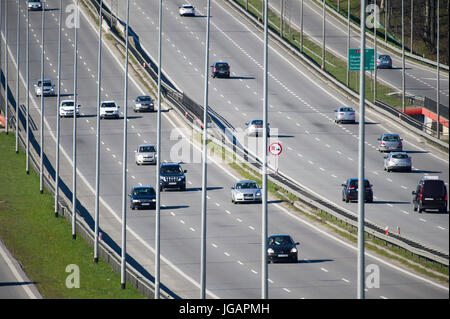 Expressway S6 called Obwodnica Trojmiasta (Tricity Beltway) in Gdansk, Poland. 30 April 2017 © Wojciech Strozyk / Alamy Stock Photo Stock Photo