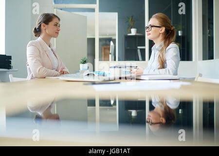 Interview in office Stock Photo