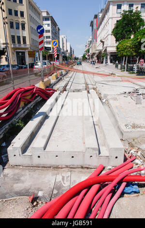 General views of Pireus Harbor, port pf Athens (Greece) Stock Photo