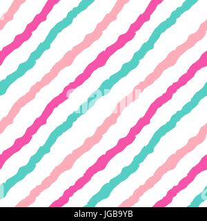 colorful stripes seamless vector pattern background illustration Stock Vector