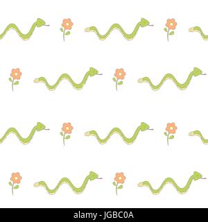cute cartoon blue pink star lollipop seamless vector pattern background illustration Stock Vector