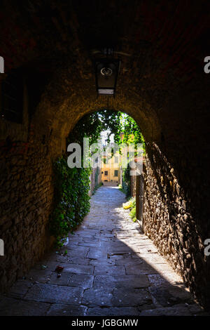 Arezzo, Italy - The wonderful Etruscan and Renaissance city of Tuscany region. Stock Photo