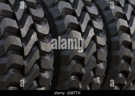 3d rendering black tire texture or tread pattern background Stock Photo ...