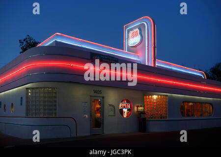 66 Diner, Albuquerque, Historic Route 66, New Mexico, USA Stock Photo