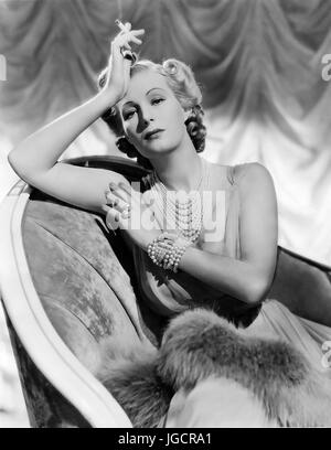 BINNIE BARNES (1903-1998) English film actress about 1938 Stock Photo