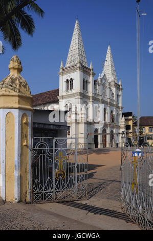 Santa Cruz basilica church, Cochin, kerala, india, asia Stock Photo