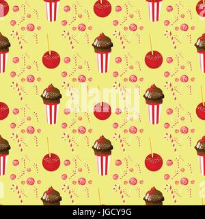 Seamless pattern. Illustration for design Stock Vector