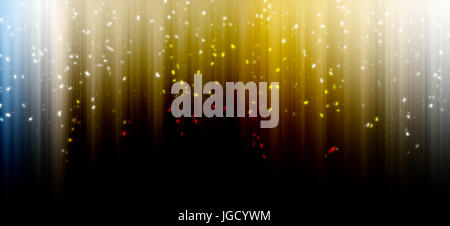 Modern rainbow colored background with glittering effects Stock Photo