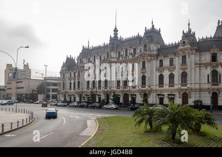 Roosevelt House or RImac Building in downtown Lima city - Lima, Peru Stock Photo