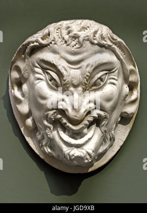 Head of a Satyr after Michelangelo Buonarroti Uffizi Florence Italy Italian Stock Photo