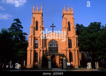 Trinity Cathedral, Columbia, South Carolina Stock Photo