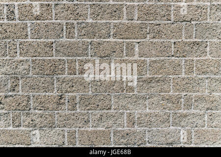 Gray brick wall texture background Stock Photo