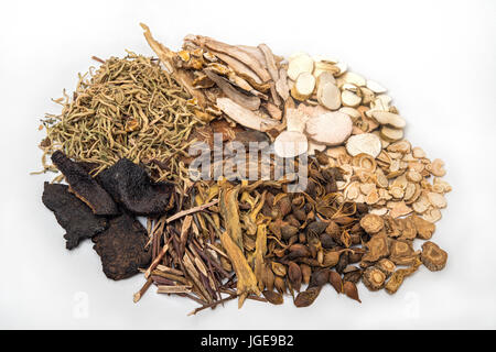 Chinese Traditional Herbal, Nature Alternative Medicine Stock Photo