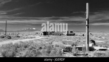 Navajo land. Near Flagstaff. Arizona. Stock Photo