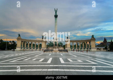 The Beautiful Capital City of Budapest in Hungary Stock Photo