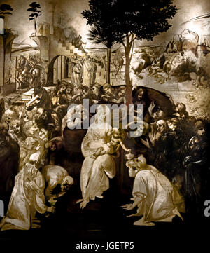Adoration of the Magi 1480 - 1481 Leonardo da Vinci 1480 - 1481 ...