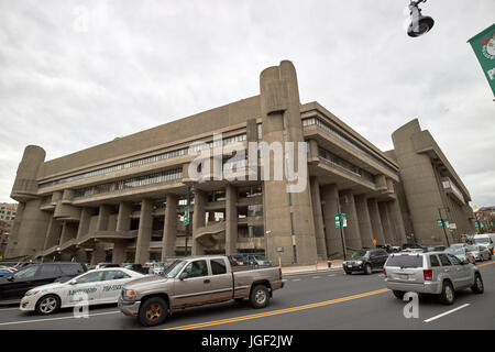 government service center building Boston USA Stock Photo