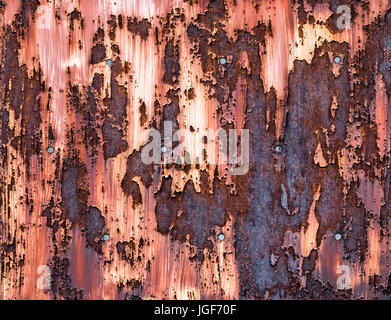 Rusty metal texture background Stock Photo