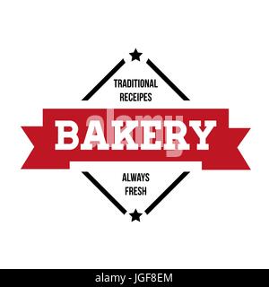 Bakery vintage stamp sticker Stock Vector