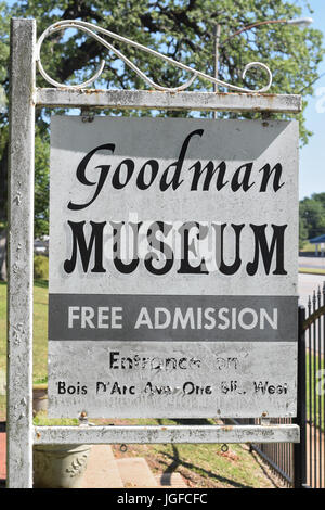 Goodman Museum in Tyler, Texas Stock Photo