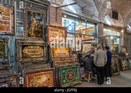 The Grand Bazaar of Tabriz, Iran Stock Photo