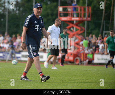 Head Coach Carlo Ancelotti Of Fc Bayern Munich Attends A Press 