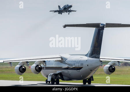 Raf Valley Anglesey Norht Wales Uk Stock Photo