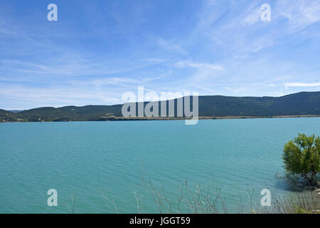 Yesa reservoir in Navarra, Spain Stock Photo