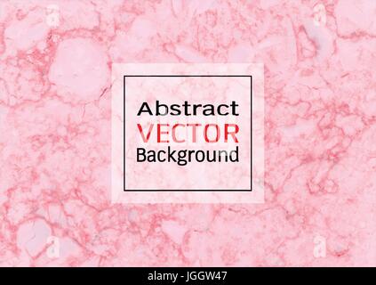 Abstract pink rose marble background for inspiration to your design, Easy to use by place your text or add your own logo, images, whatever you want. Stock Vector