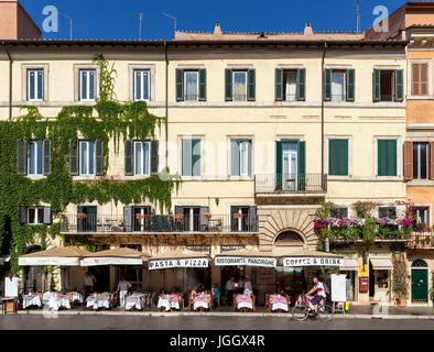 Restaurant Panzirone, Piazza Navona, Rome, Lazio, Italy Stock Photo