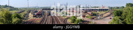 14/06/2017 (Wed) Toton traction maintenance depot Stock Photo