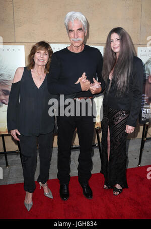 Premiere Of The Orchard's 'The Hero'  Featuring: Katharine Ross, Sam Elliott, Cleo Cole Elliott Where: Hollywood, California, United States When: 06 Jun 2017 Credit: FayesVision/WENN.com Stock Photo