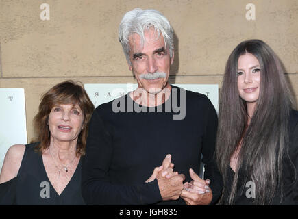 Premiere Of The Orchard's 'The Hero'  Featuring: Katharine Ross, Sam Elliott, Cleo Cole Elliott Where: Hollywood, California, United States When: 06 Jun 2017 Credit: FayesVision/WENN.com Stock Photo