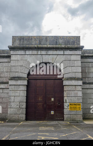 England, Dorset, Dorchester prison, entrance Stock Photo