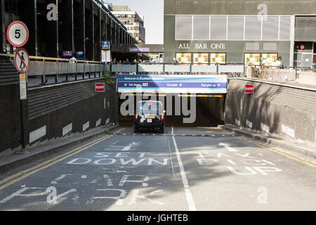 Entrance To Euston Station Underground Car Park Euston London UK Entrance To Euston Station Underground Car Park Euston London UK