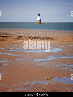 Golden sands by Plover Scar Stock Photo