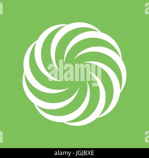 Creative Spiral, Circle, Geometric shape symbol Stock Vector