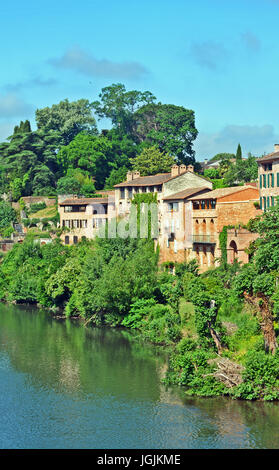 The Tarn river, Albi, Occitanie,France Stock Photo