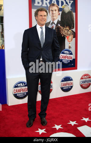 Los Angeles, CA, USA. 2nd Aug, 2012. LOS ANGELES - AUG 2: Will Ferrell at the ''The Campaign'' Premiere at the TCL Chinese Theater IMAX on August 2, 2012 in Los Angeles, CA Credit: Kay Blake/ZUMA Wire/Alamy Live News Stock Photo