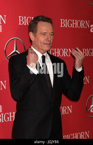 Palm Springs, CA, USA. 2nd Jan, 2016. PALM SPRINGS - JAN 2: Bryan Cranston at the 27th Palm Springs International Film Festival Gala at the Convention Center on January 2, 2016 in Palm Springs, CA Credit: Kay Blake/ZUMA Wire/Alamy Live News Stock Photo