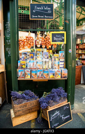 UK, London - April 08, 2015: Borough Market in London Stock Photo