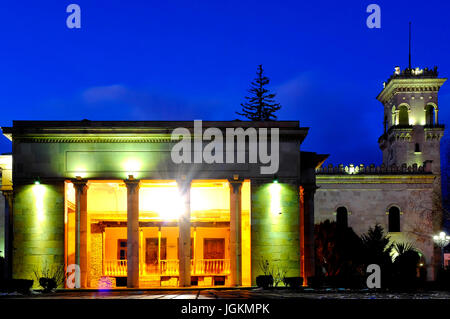 Joseph Stalin Museum with his native house enshrined, Gori, Georgia Stock Photo