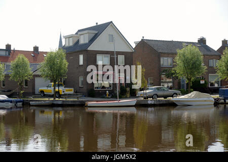 utrecht canal, Holland Stock Photo
