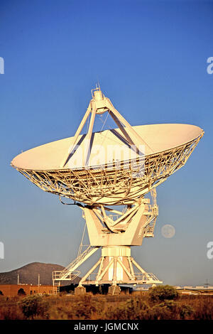 Radio telescope in Socorro, New Mexico, Radioteleskop in Socorro Stock Photo