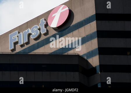 logo of FirstGroup Stock Photo - Alamy