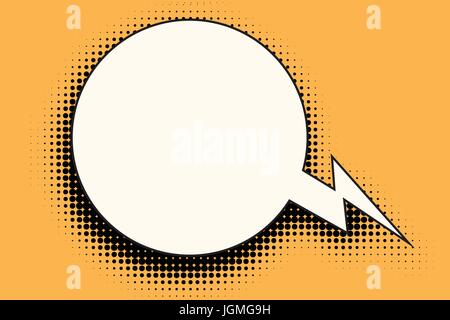 comic bubble halftones Stock Vector